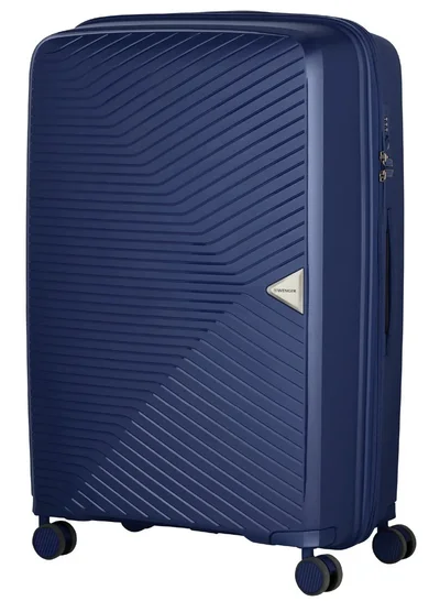 Wenger Ultra-Lite 76 Cm Large Hardside Expandable Check-In Luggage Trolley Case - Navy Blue